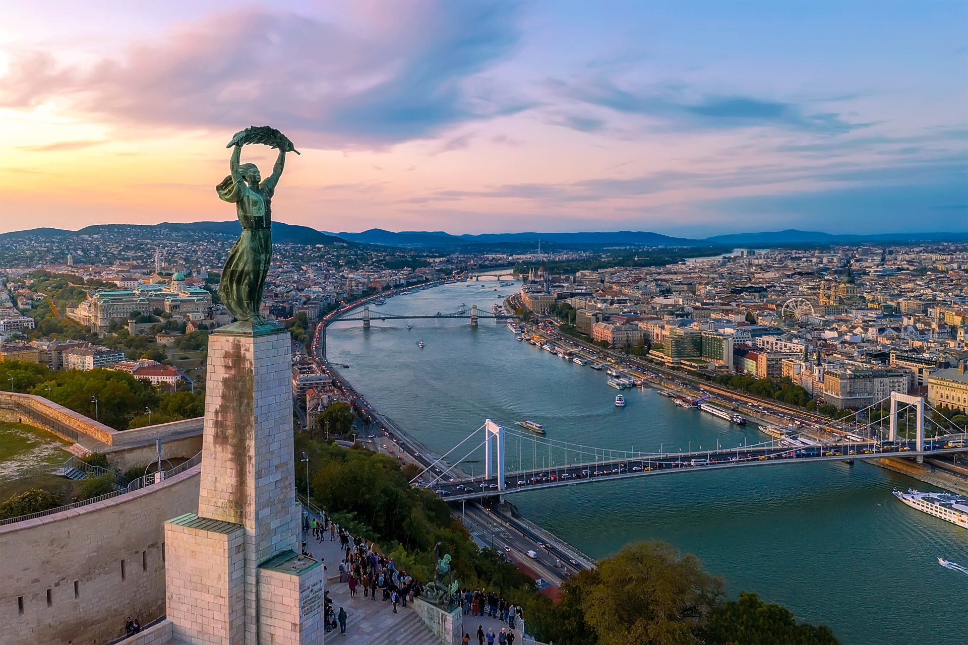 Budapest Citadel on Gell rt Hill Road of Emperors and Kings